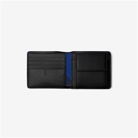 burberry trifold wallet|Heritage EKD Bifold Wallet in Black .